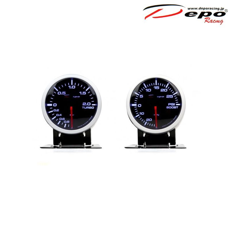 DEPO RACING Water Temperature Gauge 52MM (Universal) 2 pic 3 1 2