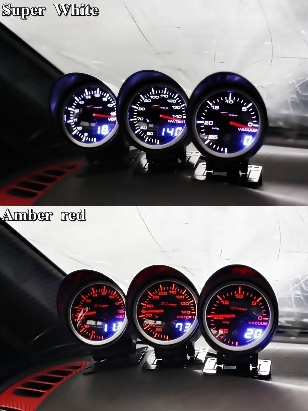 DEPO RACING PSI Boost Gauge 52MM (Universal) 4 pic 4 3