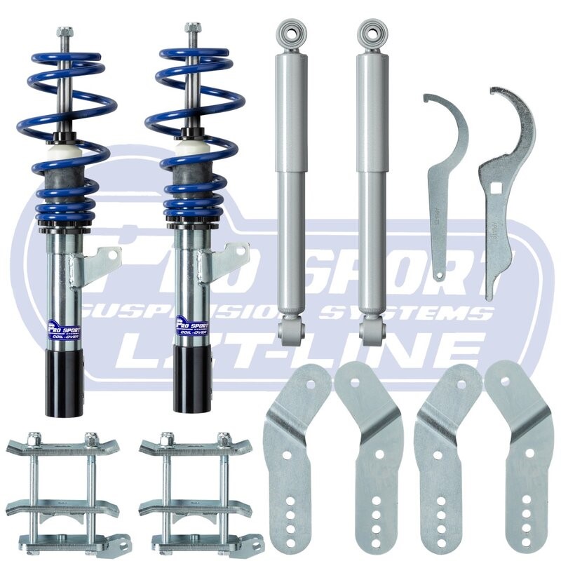Prosport Coilover Kit - VW Caddy Maxi / VW Caddy Mk3 / VW Caddy Mk4 (2004-2020) 1 Prosport Coilover Kit - VW Caddy Maxi / VW Caddy Mk3 / VW Caddy Mk4