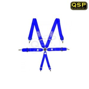 QSP 6-Point Seatbelt FIA - Pro Blue (Universal) 2 QSP 6-Point Seatbelt FIA Pro Blue