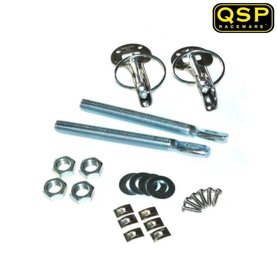 QSP Hood Pins Aluminum Blue (Universal) 7 qsp qb.hood al 2