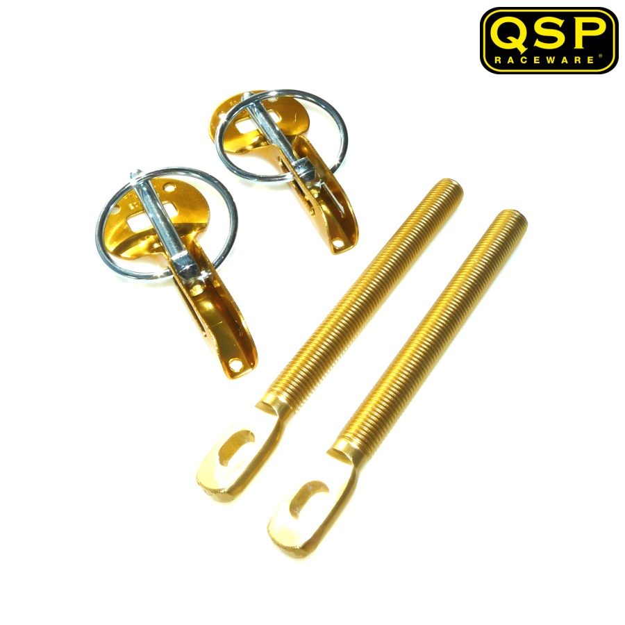 QSP Hood Pins Aluminum Blue (Universal) 3 qsp qb.hood alg 2