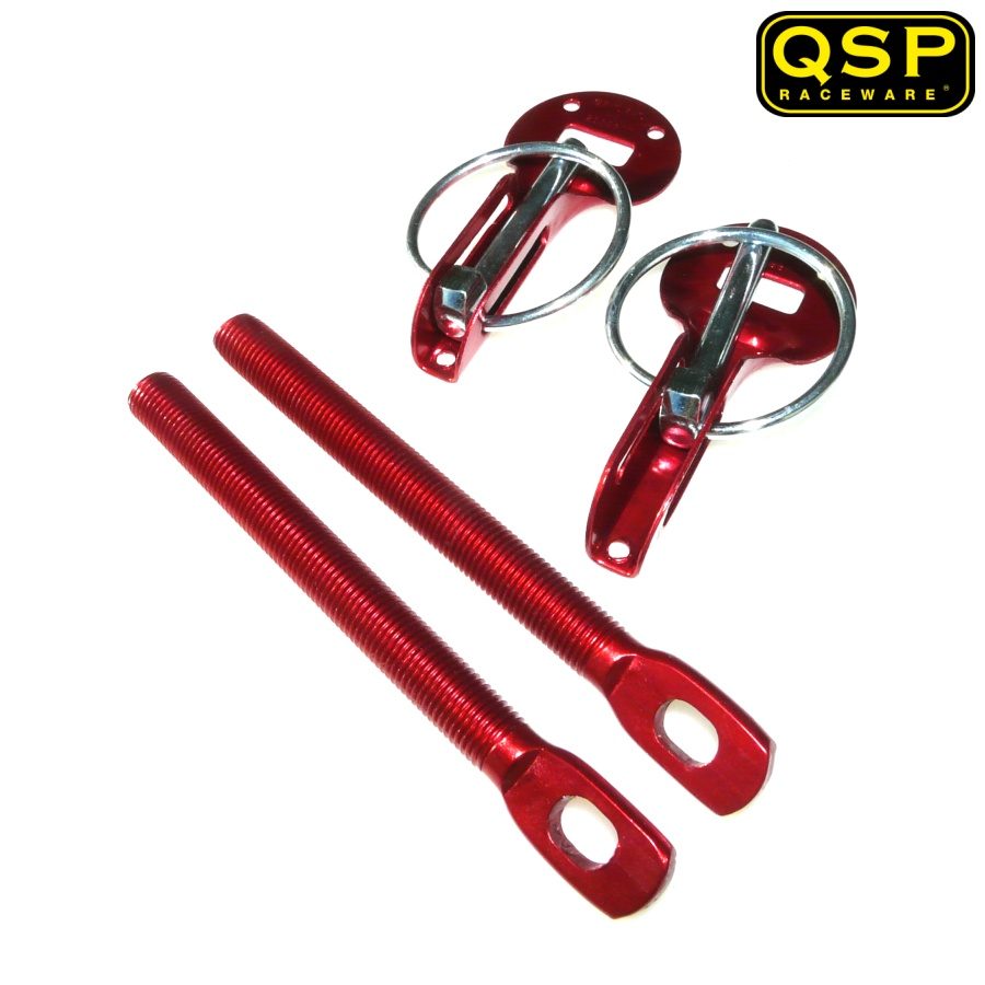 QSP Hood Pins Aluminum Blue (Universal) 6 qsp qb.hood alr 2