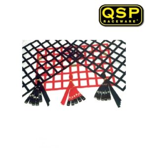 QSP Window Safety Net Accessory FIA Red (Universal)