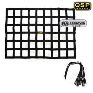 QSP Window Safety Net Accessory FIA Black (Universal)