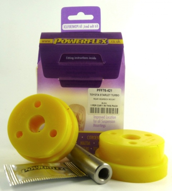 POWERFLEX - Toyota Glanza / Starlet Rear Gearbox Mount Bush (LSD) 3 rear bush 1