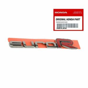 HOP GENUINE HONDA REAR EURO R BADGE JDM ACCORD CL7 12 s l400 5