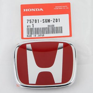 HOP HONDA REAR RED H BADGE INTEGRA TYPE R DC5 01-06