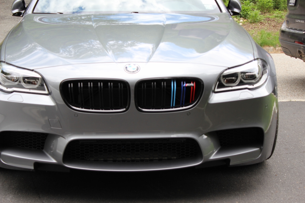 BMW F10 Black Kidney Grilles 2 smport grilles