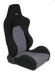 AutoStyle Sport Seat 'Eco' - Black/Grey - Right-side reclinable back-rest - incl. slides 7 AutoStyle Sport Seat 'Eco' - Black/Grey - Right-side reclinable back-rest - incl. slides