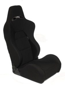 Adjustable Sport Seat Type Eco Full Black Left (Universal) 12 ss 40zr 2 2