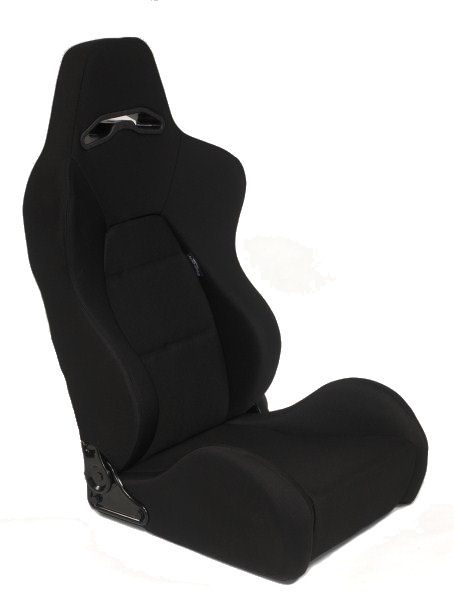 Adjustable Sport Seat Type Eco Full Black Right (Universal) 1 ss 40zr 2 4