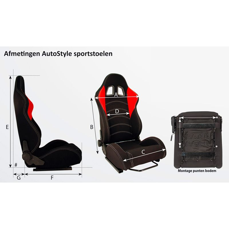 Bucket Seat Type BS1 Black (Universal) 1 ss 47z 3