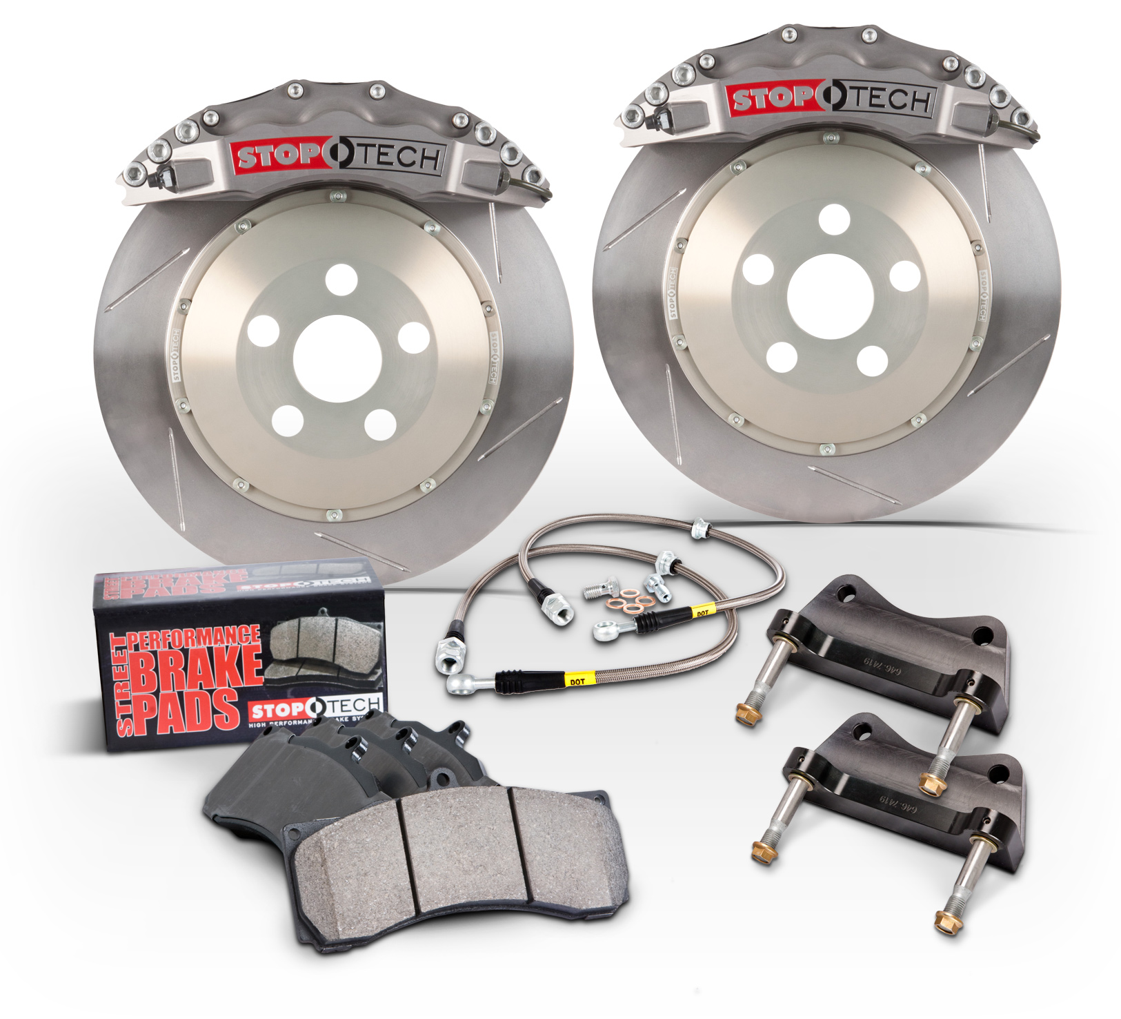 MCG Performance Toyota Altezza/Lexus IS200 Front Brake Discs & Stoptech Brake Pads! 2 stoptech brake lines 1 1 1