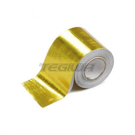 TEGIWA - Reflective Automotive Self Adhesive Heat Tape Fibreglass 5M - Gold 1 Adhesive Heat Tape