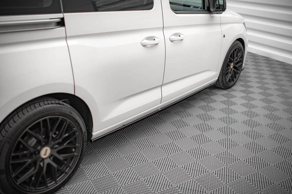 Maxton Design CADDY MK5 Side Skirt Extensions - GLOSS BLACK (2020+) 3 vw ca 5 sd1g b