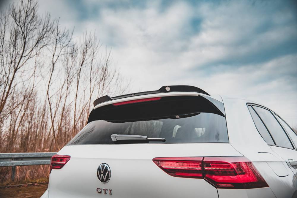 Maxton Design VW Golf 8 GTi Spoiler Extensions V2- Gloss (Mk8 2019-2024) 2 vw go 8 gti cap2g d