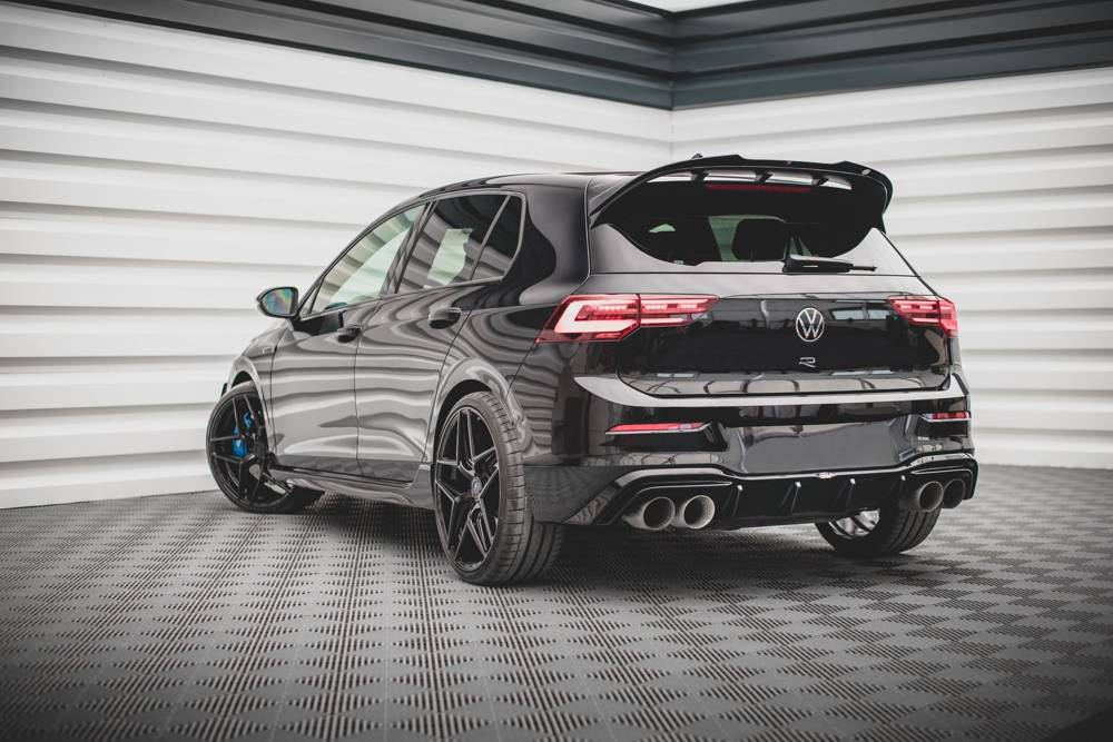 Maxton Design VW Golf 8 R Rear Diffuser V2 - Gloss (Mk8 2019-2024) 3 vw go 8 r rs2g b