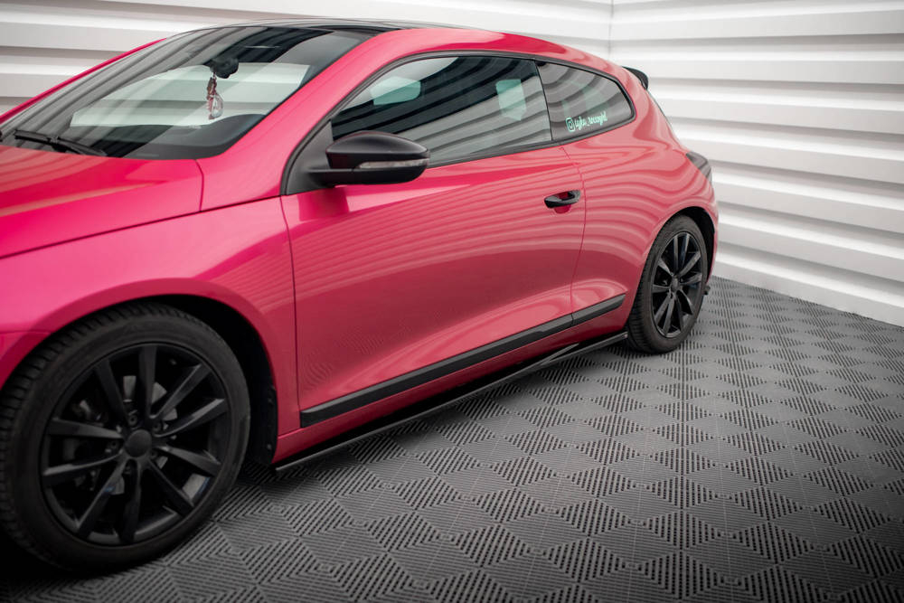 Maxton Design VW Scirocco Side Skirt Extensions - Gloss (Mk3 2008-2014) 2 vw sc 3 sd1g c