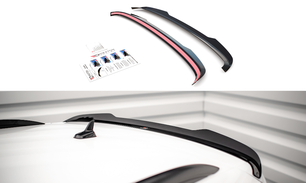 Maxton Design VW Tiguan SE Spoiler Extension - Gloss (Mk2 2015-2020) 5 vw ti 2 cap1g