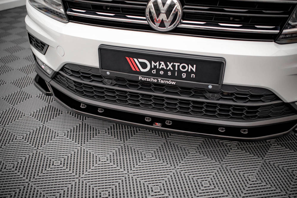 Maxton Design VW Tiguan SE Front Lip - Gloss (MK2 2015-2020) 3 vw ti 2 fd1g d