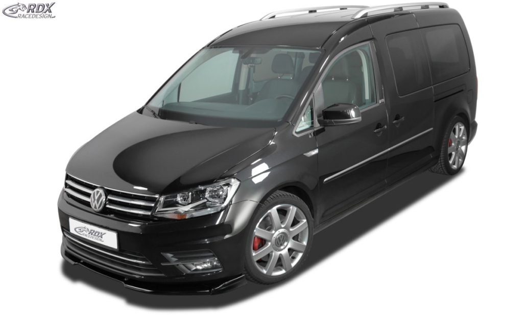 Vw Caddy R Front View RDX VW Caddy 2015+ Front Lip | MCG Autostyling