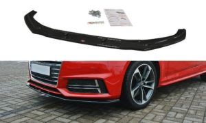 Maxton Design Audi A4 B9 Sline Front Lip v2 - Gloss (2015-2019) 7 Audi A4 B9 15+ Sline Maxton Design Front Lip v2