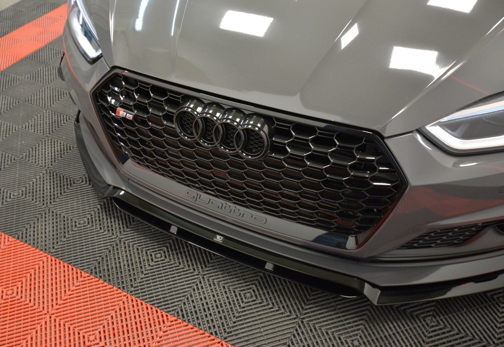 Maxton Design Audi A5 S-Line Coupe/Sportback Front Lip - Fiberglass (F5 2017-2019) 2 au s5 2 ffd1fp c