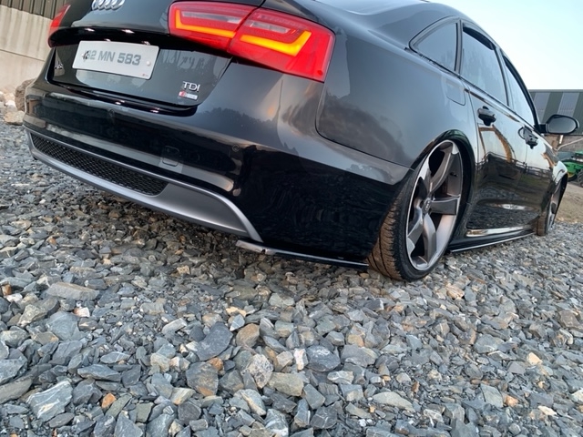 Maxton Design Audi A6 C7 Sline Combo Kit - GLoss (2011-2014) 7 audi a6 c7 rear spats ryan sheridan 2021 4 rotated