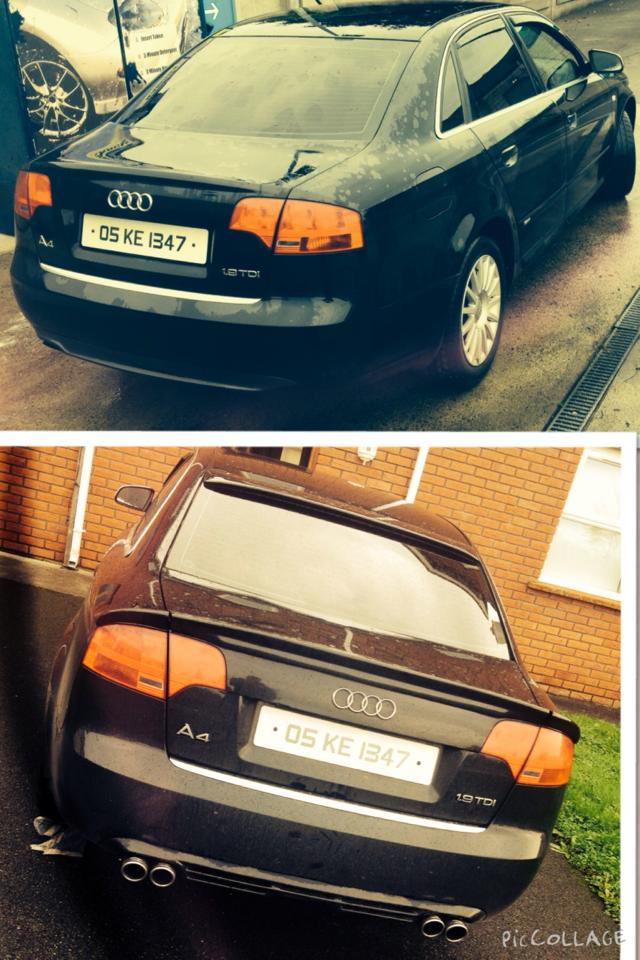 Audi A4 B7 Spoiler - 3 Piece AB Design (2004-2007) 1 Audi A4 B7 Spoiler - 3 Piece AB Design (2004-2007)