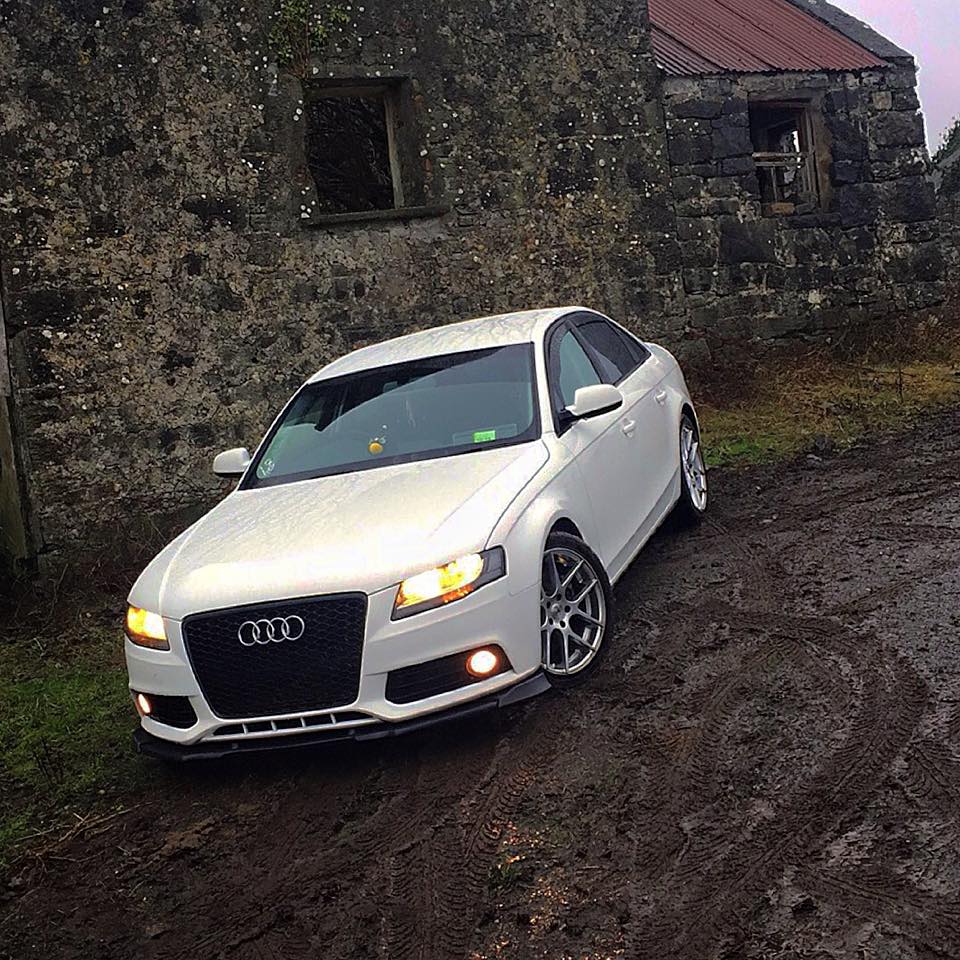 RDX Audi A4 Front Splitter (B8 SE 2008-2011) 2 audi a4 b8 jonathan faherty