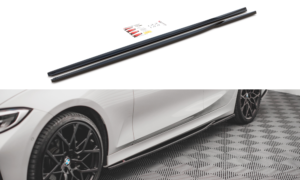 Maxton Design BMW 3 Series G20 Side Skirt Extensions - Gloss (2018-2022) 9 BMW 3 Series G20 Side Skirt