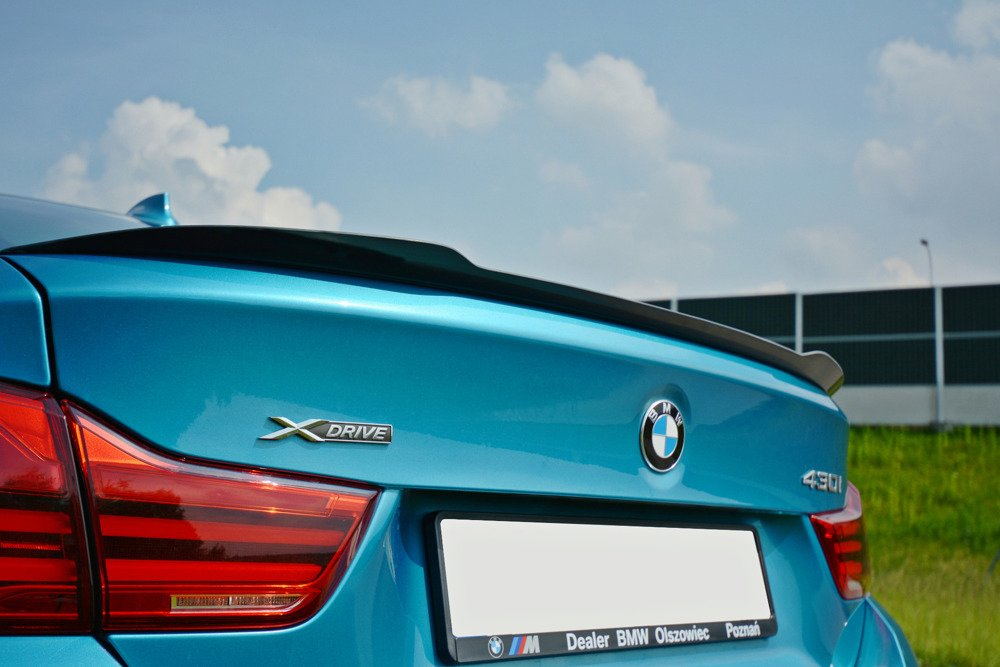 Maxton Design BMW 4 Series F36 MSport Boot Spoiler - Gloss (2014-2021) 1 BMW 4 Series F36 MSport Boot Spoiler