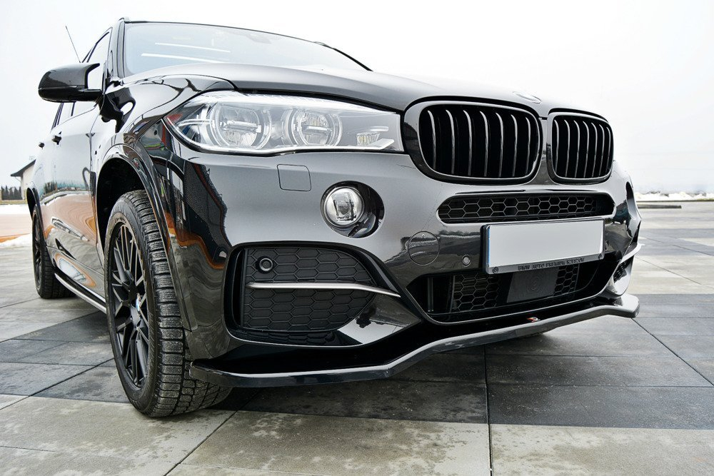 Maxton Design BMW X5 F15 MSport Front Lip - Gloss (2013-2018) (Clearance – Slight Damage) 1 BMW X5 F15 MSport Front Lip