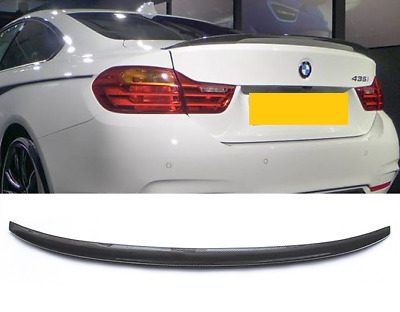 BMW 4-Series F32/F36 Msport Boot Spoiler - Plastic & Carbon 7 carbon boot
