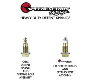 SpeedFactory Heavy Duty Detent Spring Kit - B / H / F SERIES 4 comparison and setting bolts 3 1024x1024