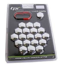 TPi Plastic Wheel Bolt Covers 6 TPi Plastic Wheel Bolt Covers 19mm