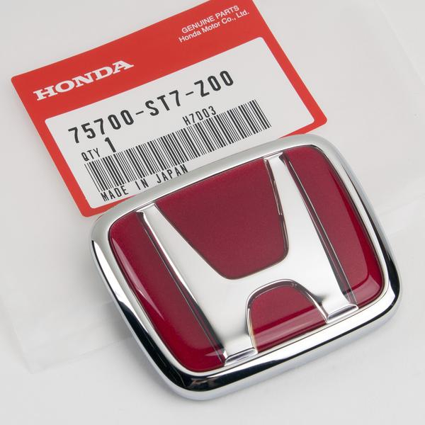 HOP GENUINE Honda Civic EK9 99-00 Front Red H Badge 2 ek9 front badge