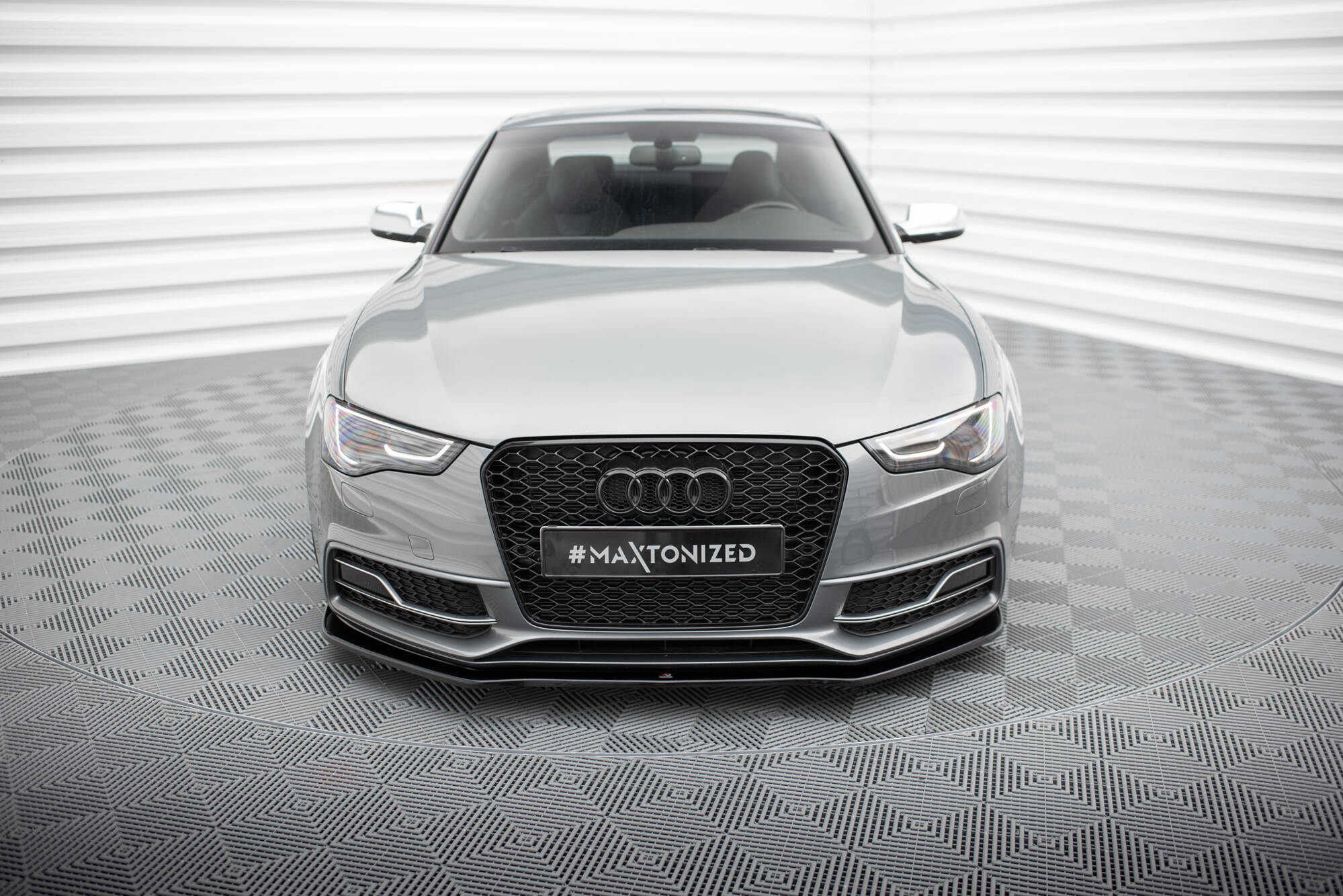 Maxton Design Audi A5 Front Lip - Gloss (S-Line 2011-2016) 4 Maxton Design Audi A5 Front Lip - Gloss (S-Line 2011-2016) - Image 4