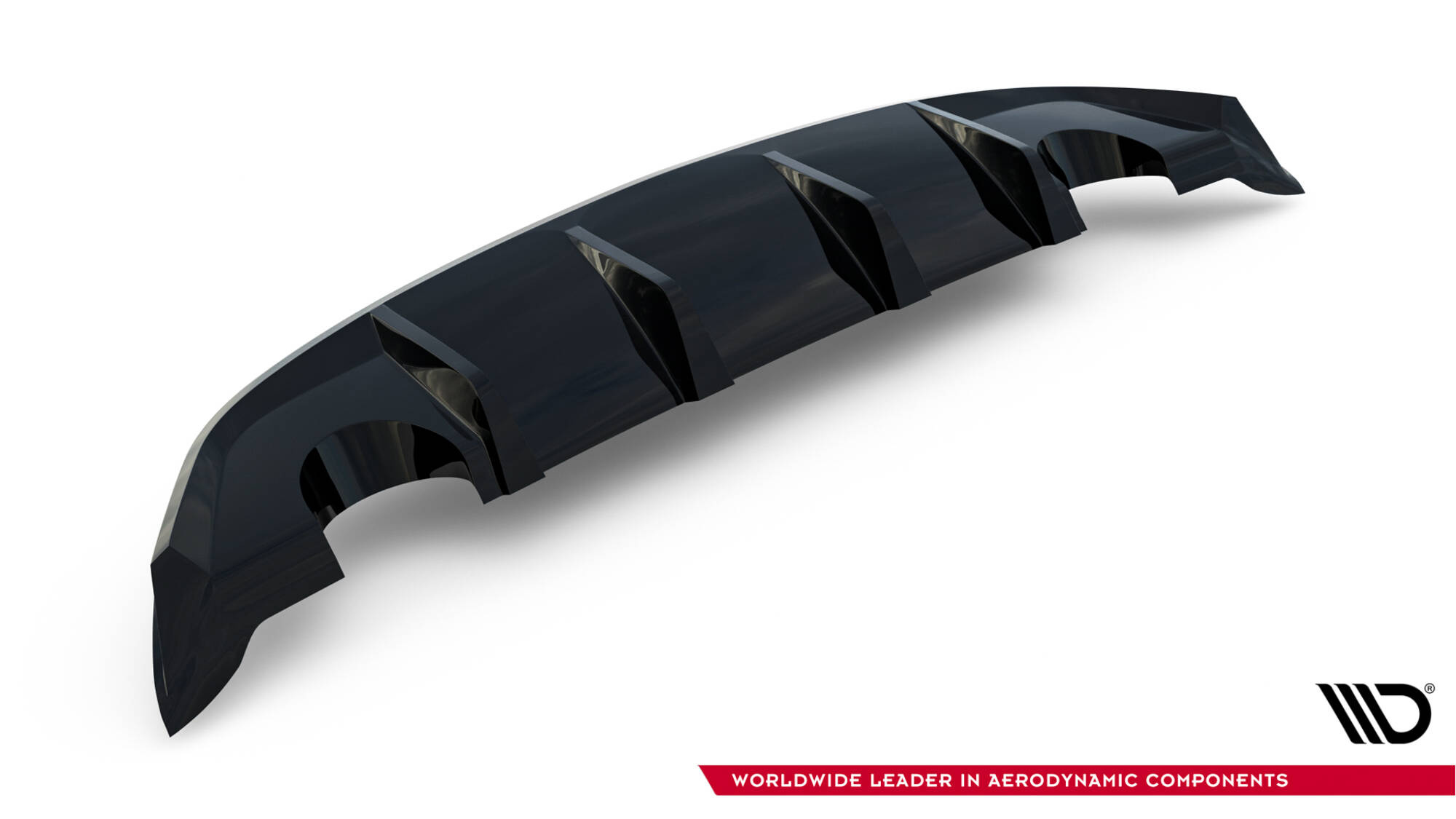 Maxton Design Ford Focus ST Rear Diffuser - Gloss (Mk2 Facelift 2008-2011) 4 Maxton Design Ford Focus ST Rear Diffuser - Gloss (Mk2 Facelift 2008-2011) - Image 4