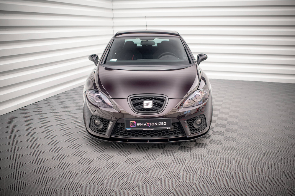 Maxton Design SEAT LEON Front Lip - Cupra / FR (Mk2 2005-2009) 5 Maxton Design SEAT LEON Front Lip - Cupra / FR (Mk2 2005-2009) - Image 5