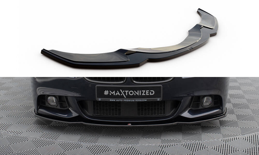 Maxton Design BMW 5 Series F10 MSport Front Lip V2 - Gloss (2010-2017) 7 Maxton Design BMW 5 Series F10 MSport Front Lip V2 - Gloss (2010-2017) - Image 7