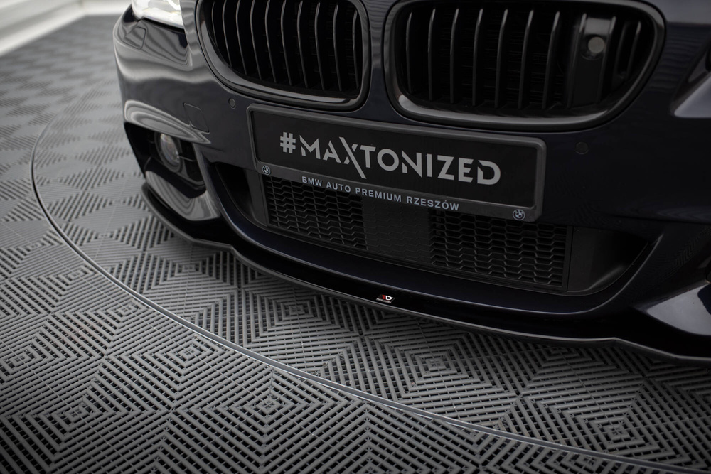 Maxton Design BMW 5 Series F10 MSport Front Lip V2 - Gloss (2010-2017) 6 Maxton Design BMW 5 Series F10 MSport Front Lip V2 - Gloss (2010-2017) - Image 6