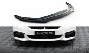Maxton Design BMW 5 Series G30 MSport Front Splitter V2 - Gloss (2017-2020) 14 BMW 5 Series G30 MSport Front Splitter