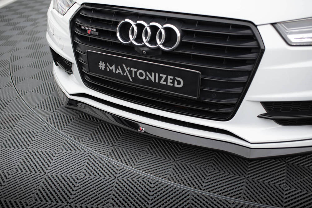 Maxton Design Audi A7 S-Line Front Lip V.1 - Gloss (C7 Facelift 2014-2017) 4 Maxton Design Audi A7 S-Line Front Lip V.1 - Gloss (C7 Facelift 2014-2017) - Image 4