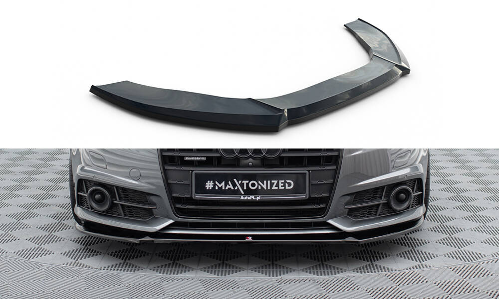 Maxton Design Audi A6 S-Line Front Lip - Gloss (C7 Facelift 2014-2017) 6 Maxton Design Audi A6 S-Line Front Lip - Gloss (C7 Facelift 2014-2017) - Image 6