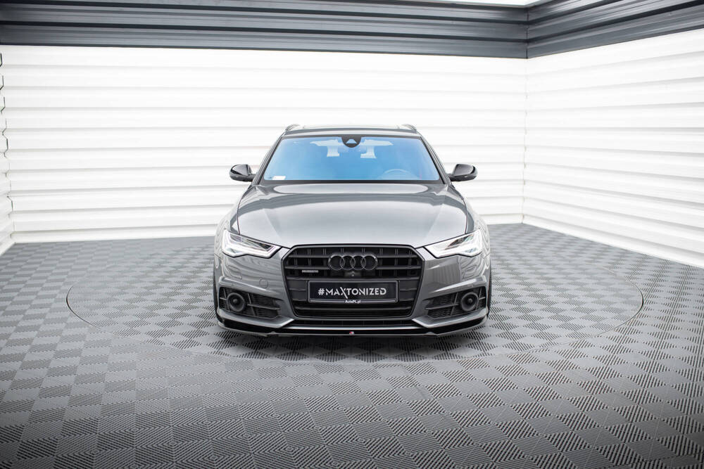 Maxton Design Audi A6 S-Line Front Lip - Gloss (C7 Facelift 2014-2017) 5 Maxton Design Audi A6 S-Line Front Lip - Gloss (C7 Facelift 2014-2017) - Image 5