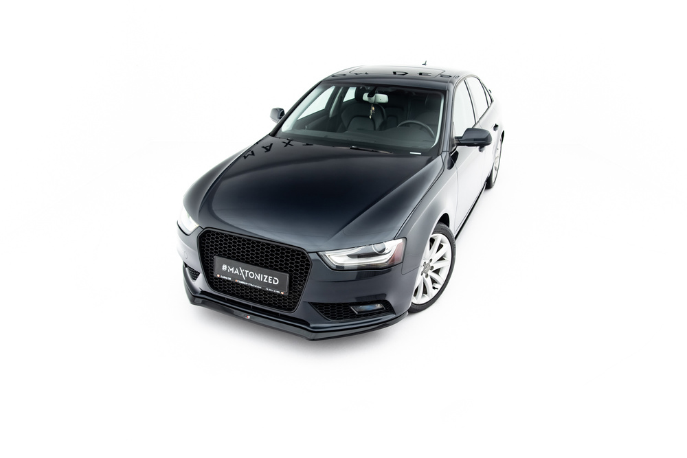 Maxton Design Audi A4 B8.5 Front v2 Lip - Gloss (2011-2015) 4 Maxton Design Audi A4 B8.5 Front v2 Lip - Gloss (2011-2015) - Image 4