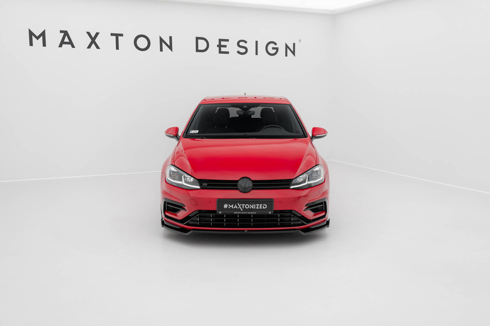 Maxton Design VW Golf 7.5 R-Line Front Lip - v2 (Mk7.5 R / R-Line 2016-2020) 4 Maxton Design VW Golf 7.5 R-Line Front Lip - v2 (Mk7.5 R / R-Line 2016-2020) - Image 4