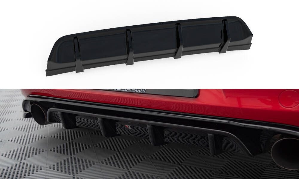 Maxton Design VW Golf 7 Clubsport Design Diffuser Add On - Gloss Black (2013-2016) 5 Maxton Design VW Golf 7 Clubsport Design Diffuser Add On - Gloss Black (2013-2016) - Image 5